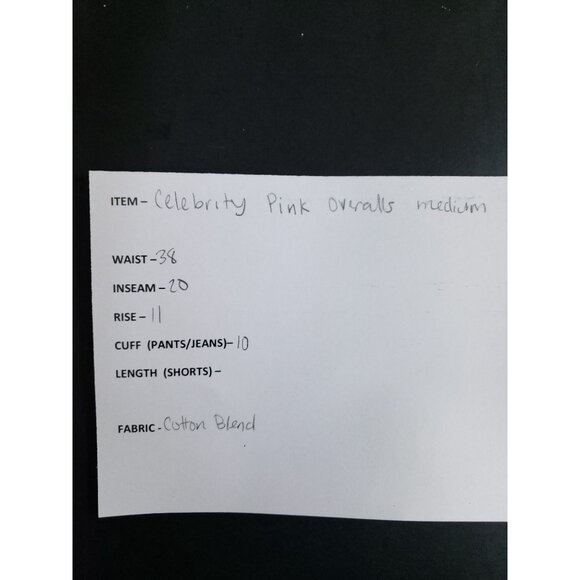 Celebrity Pink Destroyed Denim Bib Overalls Womens Medium Black Stretch Slim Fit - Picture 8 of 9